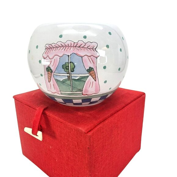 Easter Bunny Glass Bunny Tea Light Holder With Gift Box JE308 - Picture 4 of 9